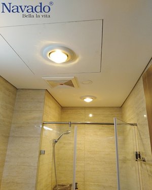 Đèn sưởi nhà tắm một bóng cao cấp